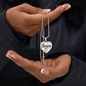 "Chosen" 1 Peter 2:9 Heart Shaped Pendant