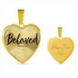 "Beloved" Colossians 3:12 Heart Shaped Pendant