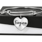 "Forgiven" Charm Bracelet - 1 John 1:9