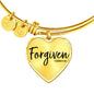 "Forgiven" Charm Bracelet - 1 John 1:9