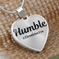 "Humble" 2 Chronicles 7:14 Scripture Necklace Pendant - Christian Jewelry